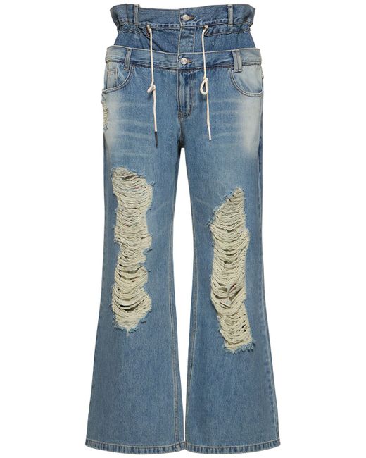 Andersson Bell Beria Double Waist Jeans W Drawstring