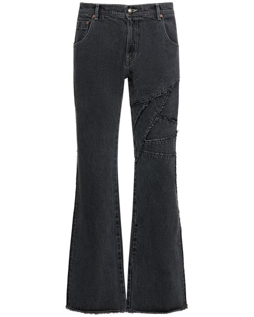 Andersson Bell Ghentel Raw-cut Flared Jeans