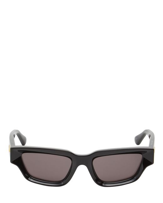 Bottega Veneta Bv1250s Sharp Square Acetate Sunglasses