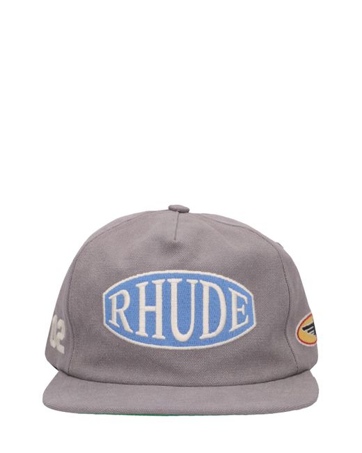 Rhude Rally Washed Canvas Hat
