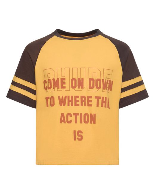 Rhude Action Raglan T-shirt