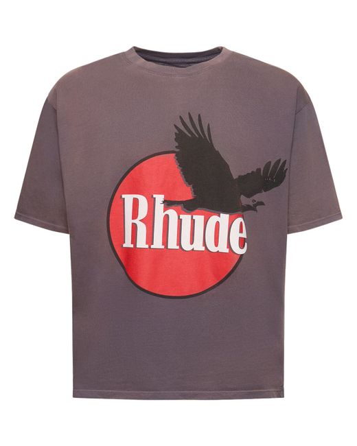 Rhude Eagle Logo T-shirt