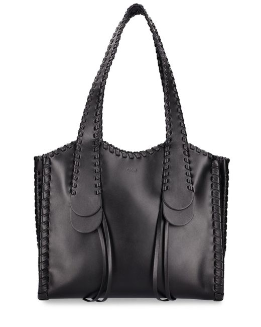 Chloé Medium Mony Leather Tote Bag