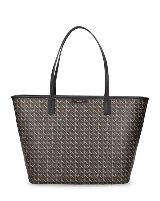 Tory Burch Ever-ready Tote Coated Canvas Bag