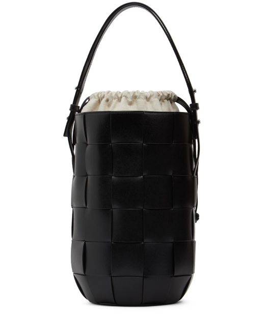 Bottega Veneta Casette Lantern Leather Bucket Bag