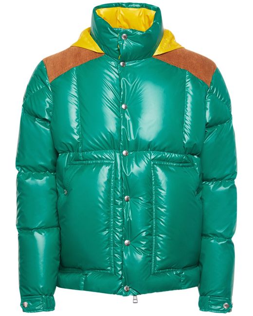 Moncler Ain Recycled Shiny Tech Down Jacket