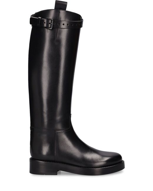 Ann Demeulemeester 40mm Dallas Leather Tall Boots