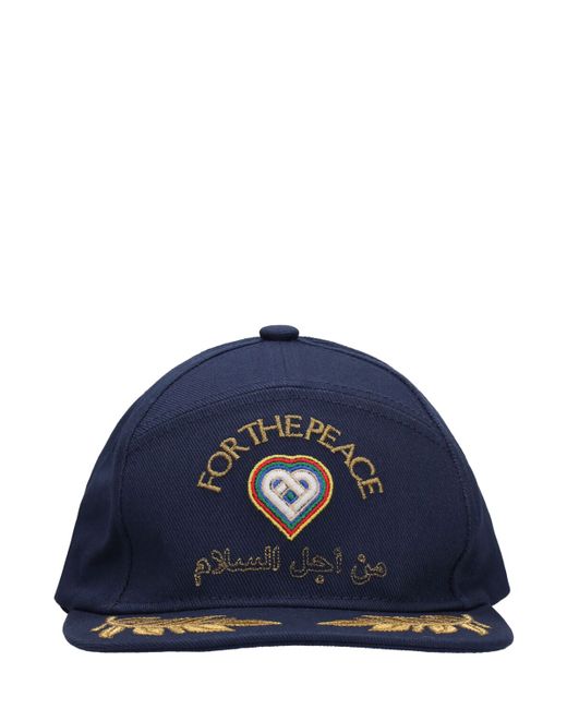 Casablanca For The Peace Embroidered Baseball Cap