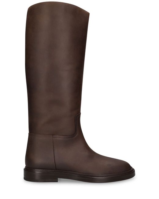 Legres 30mm Leather Tall Boots