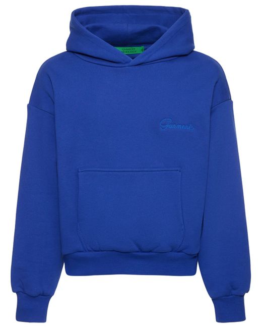Garment Workshop Double Layer Hoodie W Embroidery