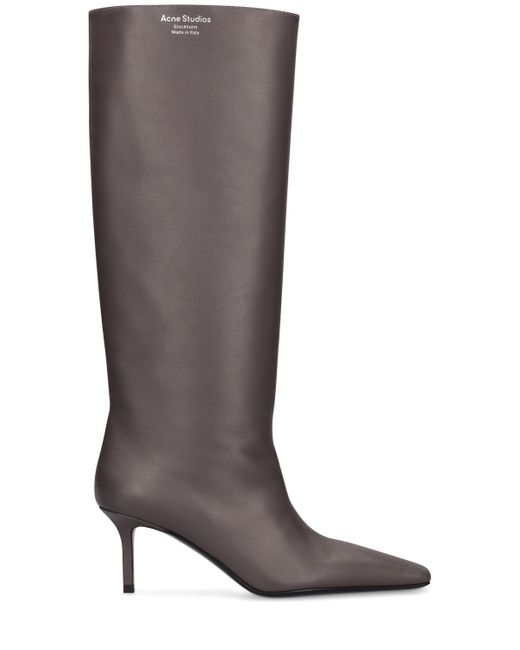 Acne Studios 70mm Leather Tall Boots