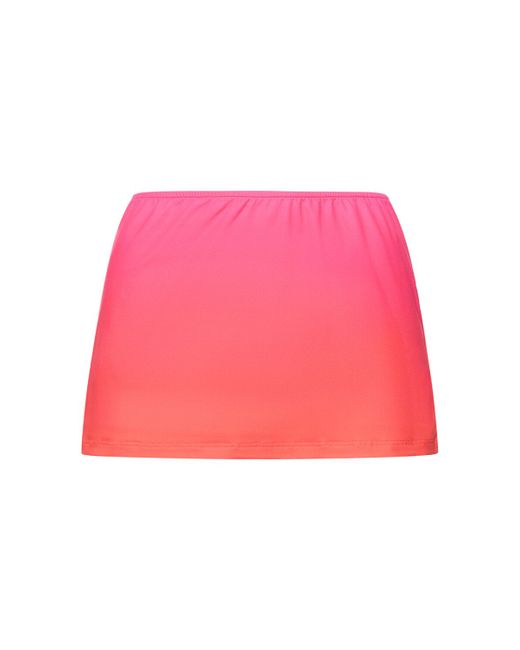 Gimaguas Alba Degradé Jersey Mini Skirt