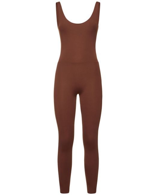 Girlfriend Collective The Scoop Back Seamless Unitard Jumpsuit