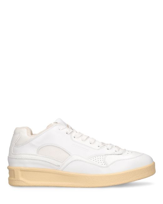 Jil Sander Classic Low Leather Sneakers