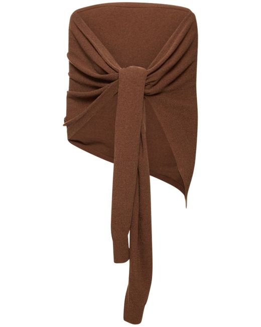 Lemaire Wool Blend Wrap Scarf