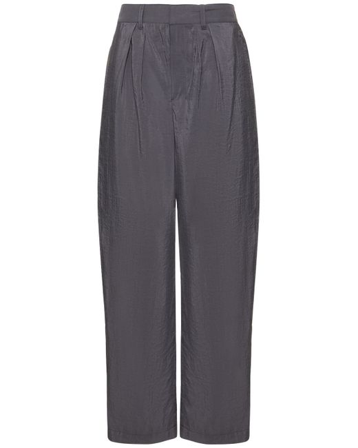 Lemaire Pleated Soft Cotton Wide Pants