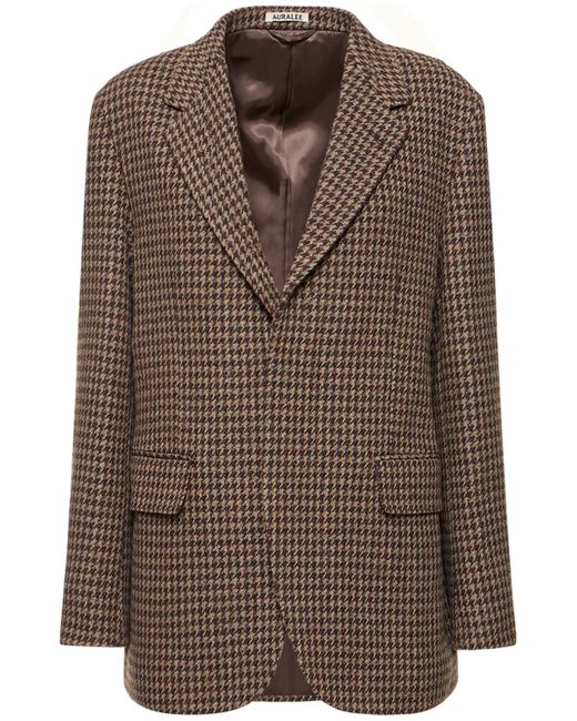 Auralee British Wool Tweed Jacket