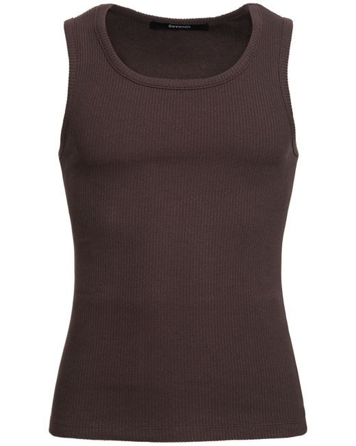 Seventh Ribbed Tank Top