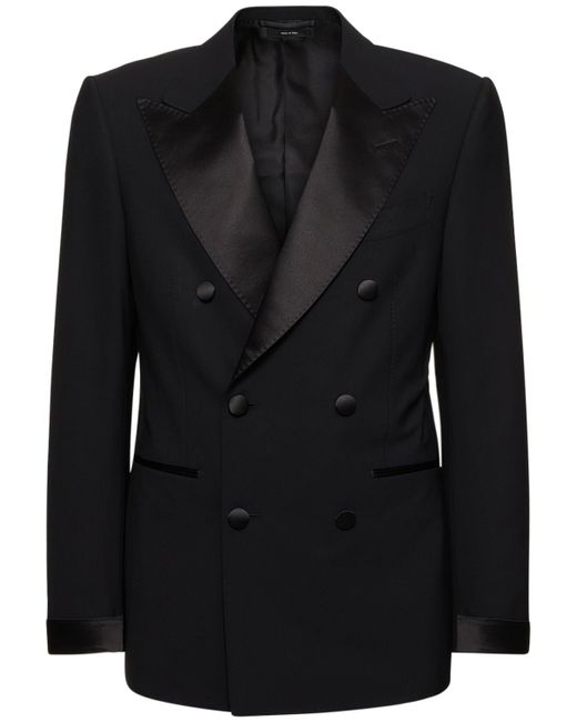 Tom Ford Lvr Exclusive Shelton Double Wool Jacket