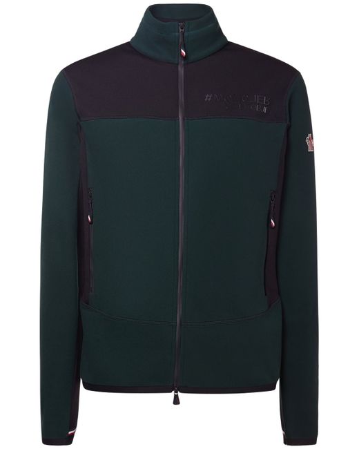 Moncler Grenoble Stretch Tech Zip-up Cardigan