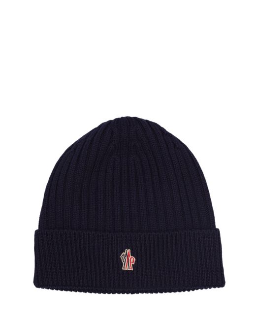 Moncler Grenoble Ribbed Knit Wool Beanie