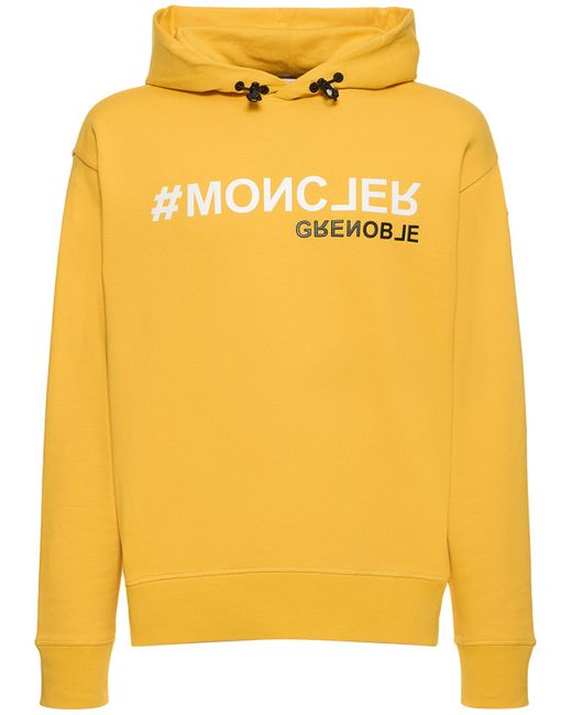Moncler Grenoble Combed Cotton Sweatshirt Hoodie