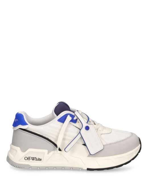 Off-White Kick Off Leather Sneakers