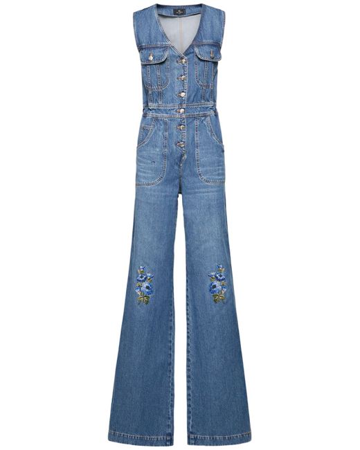 Etro Embroidered Jumpsuit