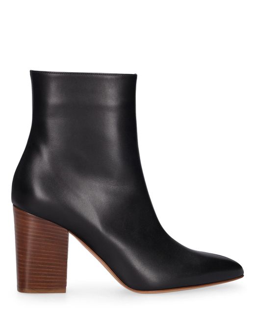 Gabriela Hearst 75mm Rio Leather Ankle Boots