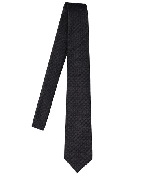 Gucci 7cm Ginny Silk Wool Tie