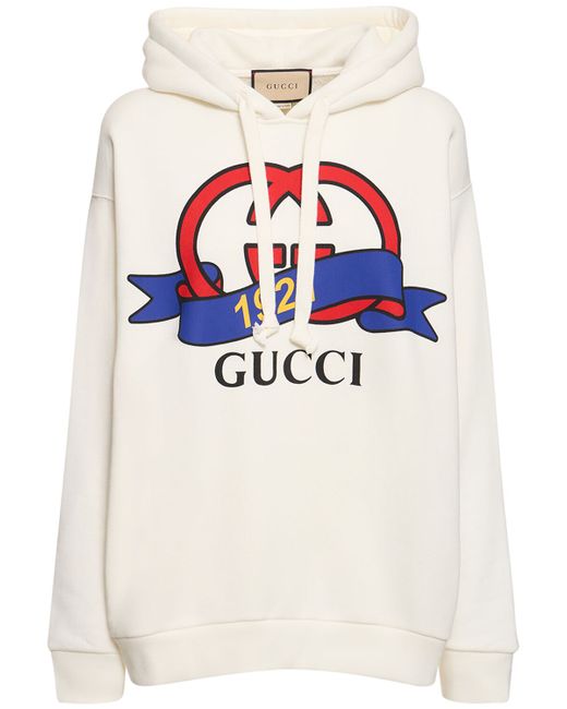 Gucci Interlocking G 1921 Cotton Sweatshirt