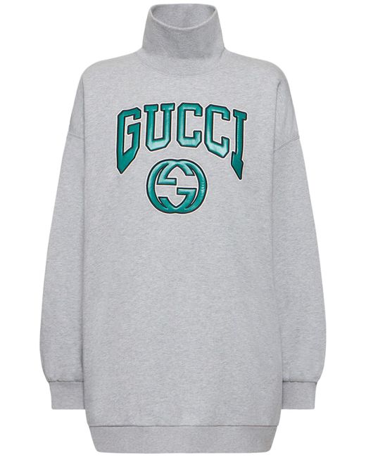 Gucci Cotton Sweatshirt W Embroidery