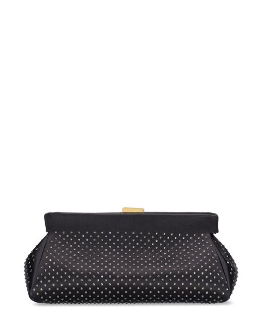 DeMellier Mini Cannes Leather Clutch