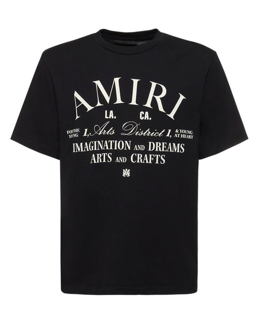 Amiri Arts District Cotton Jersey T-shirt