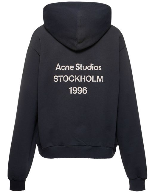 Acne Studios Franziska Cotton Logo Sweatshirt