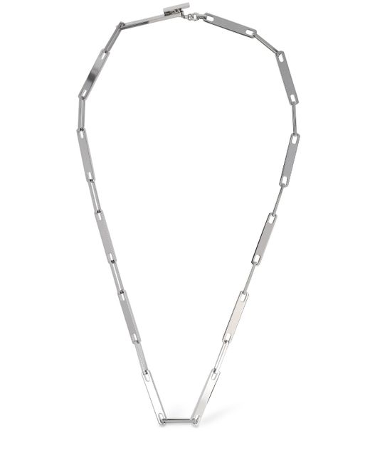 Saint Laurent Brass Chain Necklace