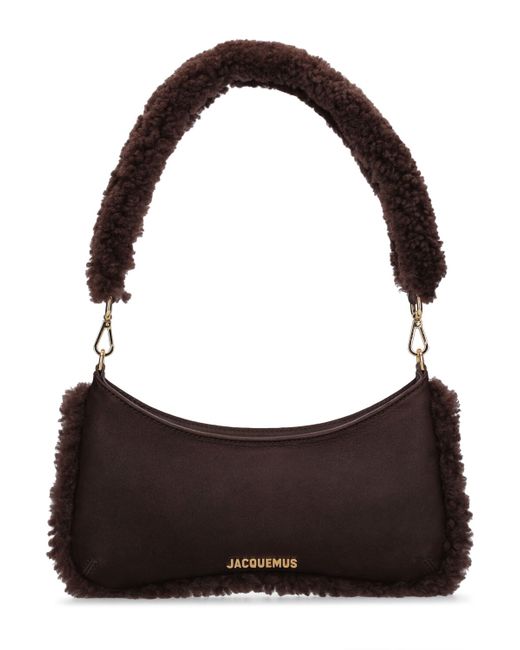 Jacquemus Le Bisou Doux Leather Shoulder Bag