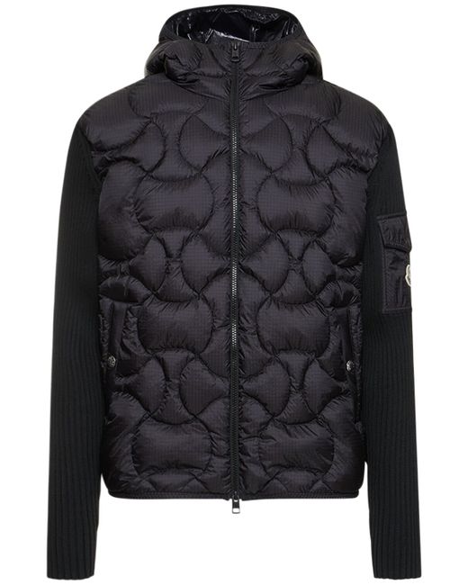 Moncler Quilted Nylon Down Jacket