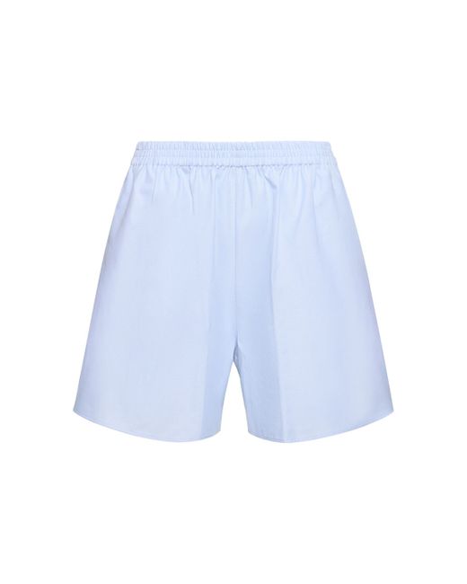 The Row Gunther Cotton Poplin Bermuda Shorts