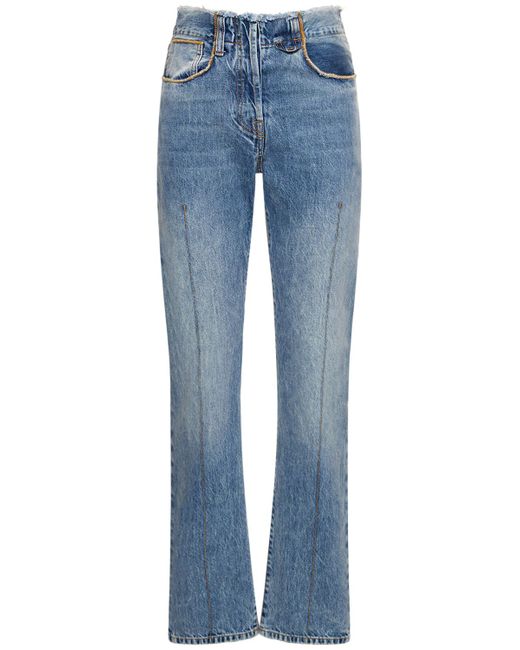Jacquemus Le Haut De Nimes Straight Denim Jeans