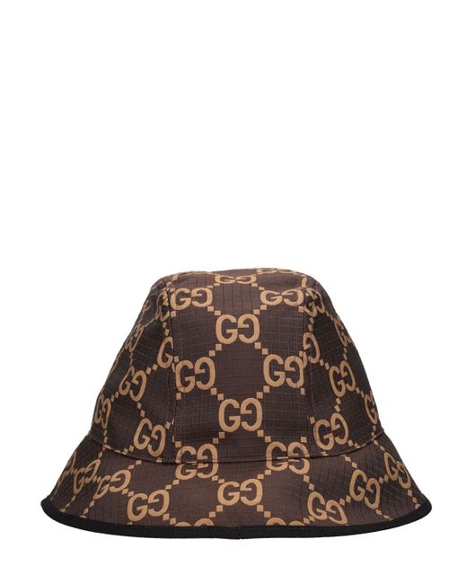 Gucci Gg Ripstop Nylon Bucket Hat