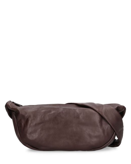 St.Agni Soft Crescent Leather Shoulder Bag
