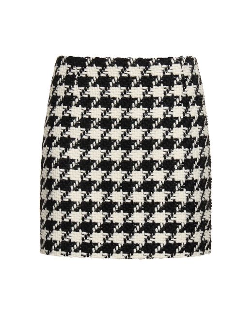 Anine Bing Ada Cotton Blend Mini Skirt