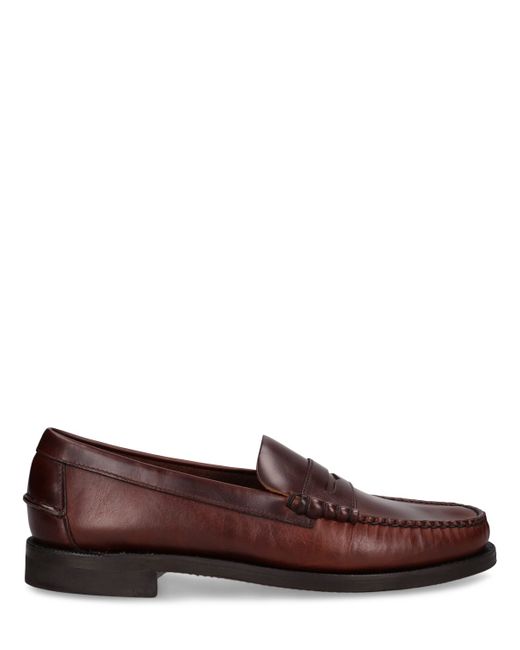 Sebago Classic Dan Waxed Leather Loafers