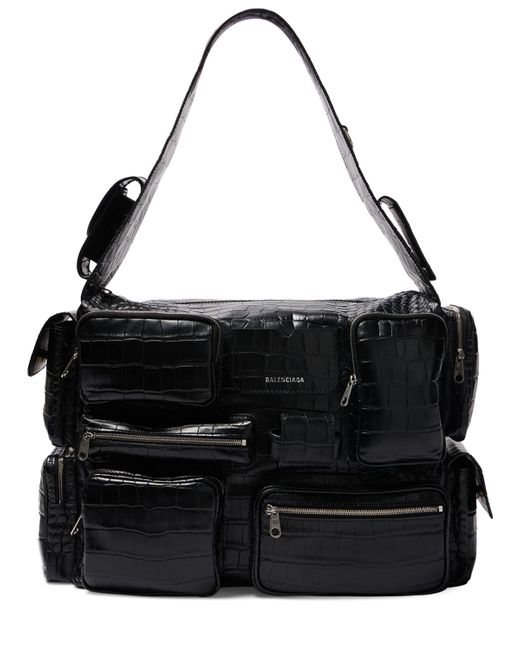 Balenciaga Superbusy Leather Sling Bag