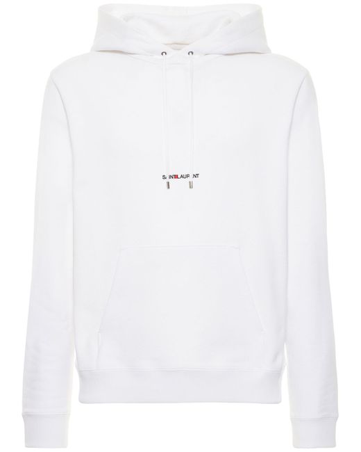 Saint Laurent Cotton Sweatshirt Hoodie