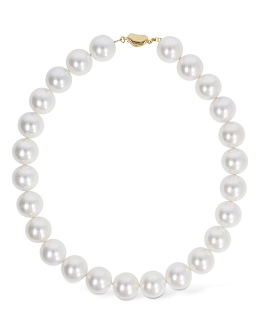 Timeless Pearly Statement Necklace