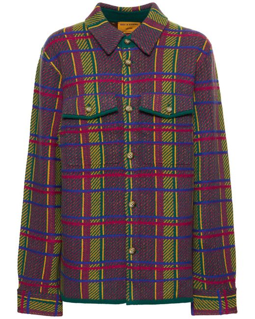 Guest in Residence The Plaidwork Cashmere Shirt