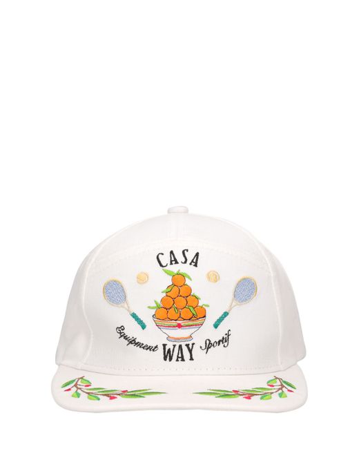 Casablanca Casa Way Cotton Baseball Cap