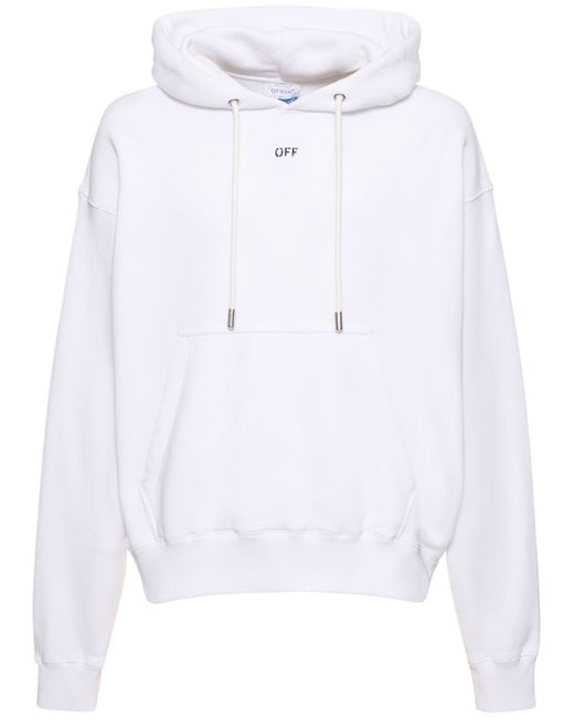 Off-White Off Stamp Skate Cotton Hoodie